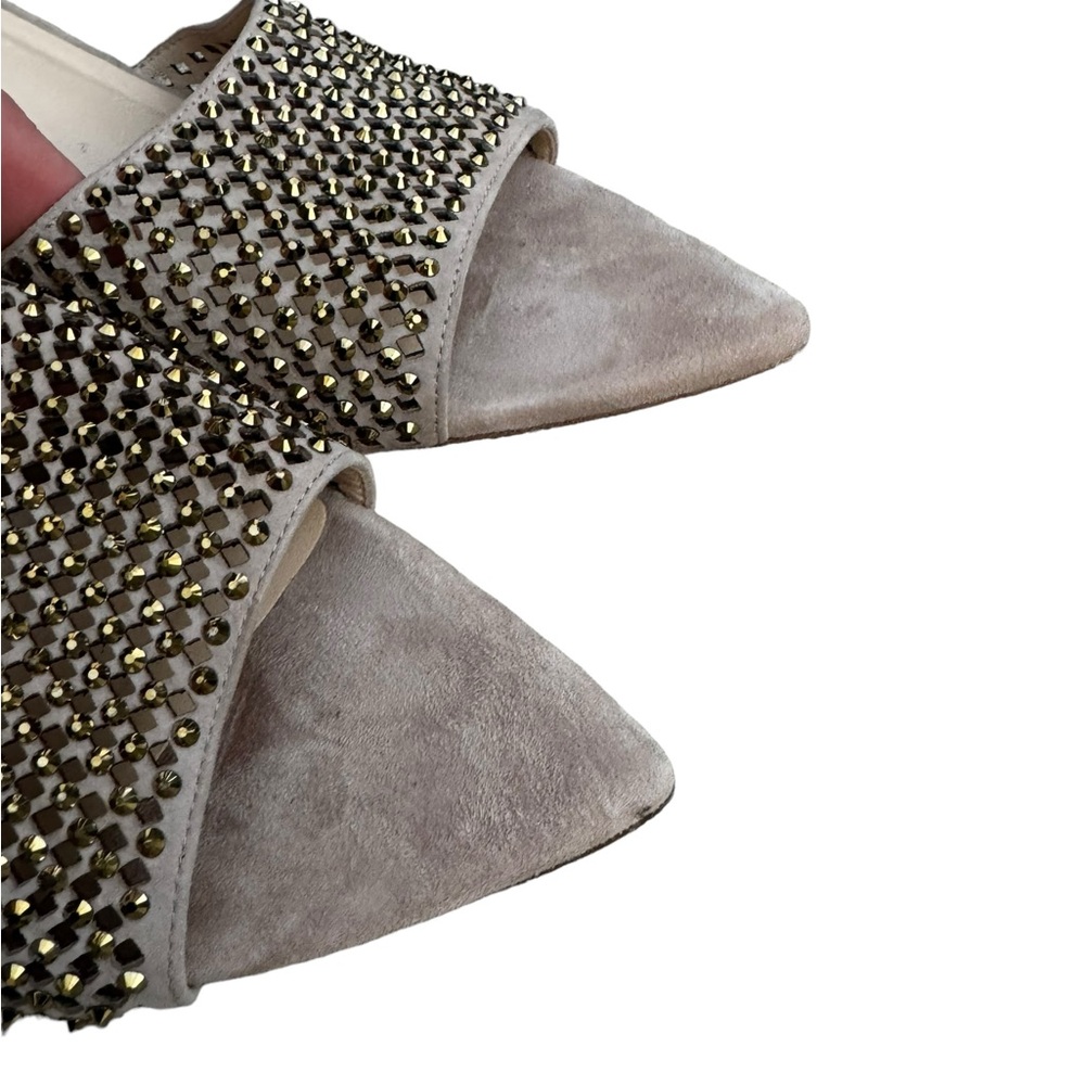 L’Agence Narcise Rhinestone Sandal in Macaroon 10 - Picture 9 of 12